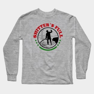 Shitters Full, Christmas Vacation Long Sleeve T-Shirt